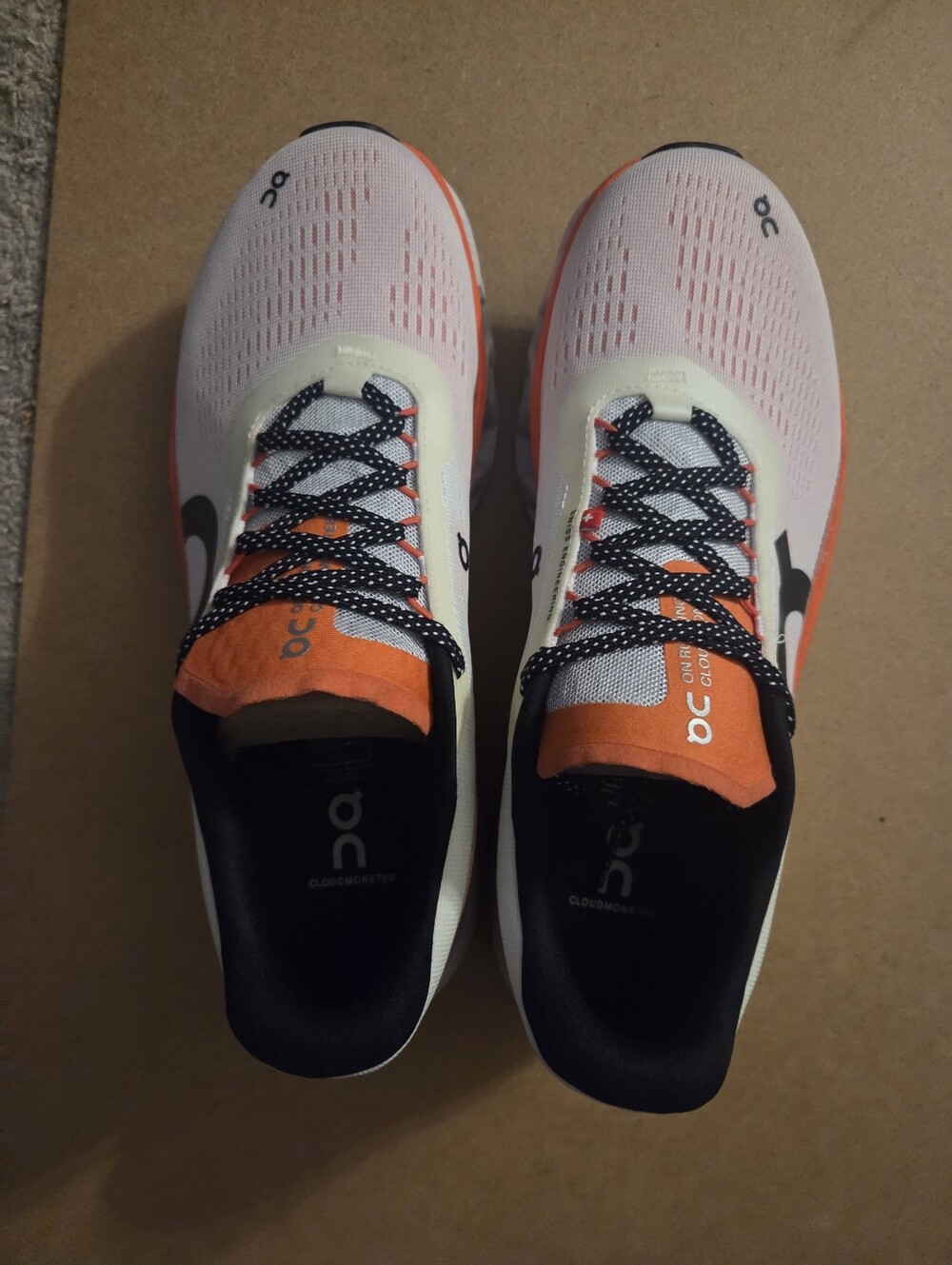 On Running Sneakers Men Size 10 Cloudmonster 2 - Picture 10 of 11